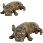Bouledogue français v - statuette de chien, figurine de bureau, trophée pour une exposition canine par ... Bouledogue français v - statuette de chien, figurine de bureau, trophée pour une exposition canine par ...