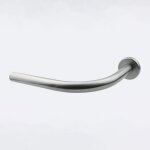 Boulet - support coudé 90° 14x19cm avec raccord pour barre à rideaux Ø20mm en nickel mat Boulet - support coudé 90° 14x19cm avec raccord pour barre à rideaux Ø20mm en nickel mat