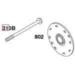 Boulon original briggs & stratton pour tracteur de pelouse 691263 Boulon original briggs & stratton pour tracteur de pelouse 691263