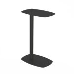 Bout de canap� en m�tal h66cm - noir - sidy