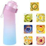 Bouteille d'arme d'air 650 ml, 7 saveurs diffrentes, bouteille de sport parfume, sans bpa, 0 sucre, ...