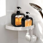 Bouteille distributrice de lotion de voyage, bouteille à pression de grande capacité, détergent à lessive, ... Bouteille distributrice de lotion de voyage, bouteille à pression de grande capacité, détergent à lessive, ...