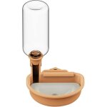Bouteille eau pour animal domestique [orange, 480 ml] distributeur d'eau anti - d�bordement pour cage ...