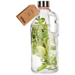 Bouteille d'eau en verre 1, 15 l