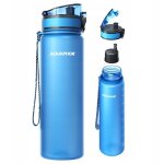 Bouteille filtrante aquaphor + 1 cartouche filtrante  eau 0, 8 l bleue