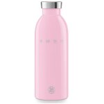 Bouteille isotherme 0. 5l rose - smeg - wbf01pk