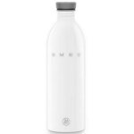 Bouteille isotherme 1l blanc - smeg - wbf02wh