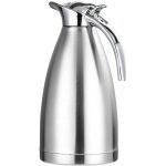 Bouteille thermos isotherme - inox - 2000ml - chaud et froid - facile � nettoyer - mixte