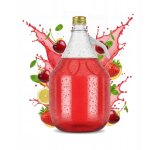 Bouteille en verre dama 3l gasiors pour liqueurs, jus de vin
