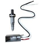 Bouton d'allumage de rechange weber7509, kit d'allumage  pile bouton, compatible avec les barbecues ...