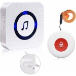 Bouton d'appel d'urgence pour personnes ges en une pice / bracelet d'alarme pour personnes ges / ...
