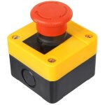 Bouton d'arr�t d'urgence 110v400v, indice d'�tanch�it� ip65, coupe circuit, bouton poussoir, mat�riaux ...