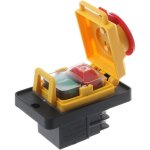 Bouton d'arrt d'urgence de commutateur lectromagntique de machine de dcoupe, commutateur de bouton ...