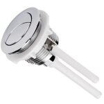 Bouton de chasse d'eau de 38 mm � 45 mm, double bouton poussoir, accessoires de rechange pour r�paration ...