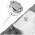 Bouton de chasse d'eau pour toilettes 38 mm bouton poussoir simple pour chasse d'eau de toilette Bouton de chasse d'eau pour toilettes 38 mm bouton poussoir simple pour chasse d'eau de toilette
