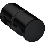 Bouton double de porte de cabine de douche - mod�le : rond - pour verre d'�paisseur : 6 � 10 mm - hauteur ...