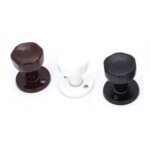 Bouton fixe peint blanc - mp ga st mbi