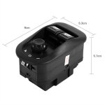 Bouton de l�ve - vitre �lectrique interrupteur de commande de r�troviseur lat�ral professionnel pour ...