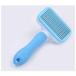 Le bouton de peigne d'�pilation de chat et de chien lib�re automatiquement les poils, le toilettage des ...