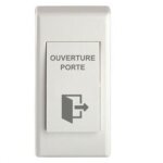 Bouton poussoir ouverture porte abs ap 86x43x19 / 22mm