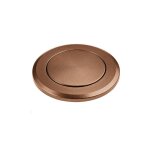 Bouton push rond cuivre pour �viers de cuisine franke