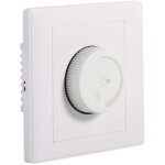 Bouton rotatif mural pratique pour lampe, 1 pi�ce, contr�leur de luminosit�, panneau variateur, nouveau ...