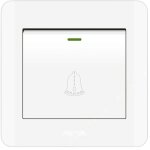 Bouton de sonnette extérieur, interrupteur de sonnette 220 - 250v avec panneau en verre trempé. blanc1?3. ... Bouton de sonnette extérieur, interrupteur de sonnette 220 - 250v avec panneau en verre trempé. blanc1?3. ...