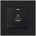 Bouton de sonnette extrieur, interrupteur de sonnette 220 - 250v avec panneau en verre tremp. ce bouton ...