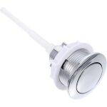 Bouton de toilette rond de remplacement, 1 pi�ce, bouton de r�servoir d'eau, interrupteur de toilette ...