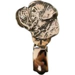 Boxer, boxer i - broche avec clip, porte - dossard, cadeau pour exposition canine par art - dog