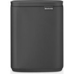 Brabantia bo poubelle de cuisine gris minral 7 litres