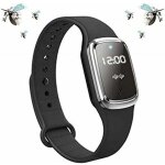 Bracelet montre - bracelet �lectronique anti - moustiques � ultrasons - version am�lior�e - noir - chargement ...