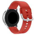 Bracelet universel en silicone pour la montre intelligente silicone strap tys, largeur 22 mm, rouge Bracelet universel en silicone pour la montre intelligente silicone strap tys, largeur 22 mm, rouge
