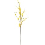 Branches artificielles de fleur de forsythia, fausse fleur jaune de highbranch pour la d�coration ext�rieure ...