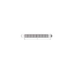 Brandt - 98x0022. resistance chauffe - eau steatite 3000 w dia 52 lg 440
