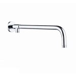 Bras douche mural extension 40cm en acier inoxydable douche raccord extension pour pomme de douche g1 ...