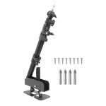 Bras photo rglable 180 - support murale mtal pour flashs / softbox (100cm / 39') - triangle d'clairage ...