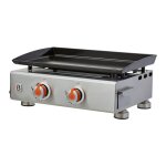 Brasero - plancha alicia ii inox 2 feux - surface cuisson 52 x 34 cm - 2 brûleurs - plaque acier émaillée ... Brasero - plancha alicia ii inox 2 feux - surface cuisson 52 x 34 cm - 2 brûleurs - plaque acier émaillée ...