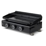 Brasero - plancha silvia evo 3 feux plaque acier de 67 x 34 cm - 3 brûleurs - grille de réchauffement ... Brasero - plancha silvia evo 3 feux plaque acier de 67 x 34 cm - 3 brûleurs - grille de réchauffement ...