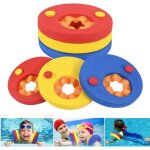 Brassards de natation pour enfants, lot de 6 eva float disques, colors brassards pour enfants 3 - 14 ...