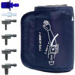 Brassard de pression artrielle de petite taille de 21, 8  31, 8 cm avec 6 connecteurs, rglable pour ...