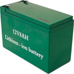 Bricoferr batterie lithium pour pulv�risateur 12v 8ah