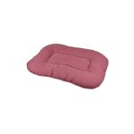 Bricoline - coussin flocon rectangle en microfibre pour animaux 'softy' - rose - l 69 x l 52 x h 5 cm ...