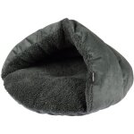 Niche en forme de chausson pour chat 'sweet cat' - vert fonc - d 45 x h 22 cm - livraison gratuite