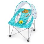 Bright starts - disney baby - nemo - transat b�b� pliable pop 'n chill, pare soleil spf + 50 et sac de ...