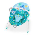 Bright starts - disney baby - stitch - transat bb, arche avec jouets d'veil amovible, vibrations apaisantes ...