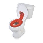 Rducteur de lunette de toilette - disney baby - cars - adhsif - installation rapide