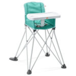 Bright starts - bright stars pop n dine - chaise haute pour repas b�b�, pliable, nomade, de voyage, l�ger, ...