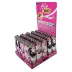 Briquet bic slim j23 lines, lot de 50 pièces / 669 Briquet bic slim j23 lines, lot de 50 pièces / 669