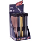 Briquet electronique rechargeable, tube, couleurs assorties